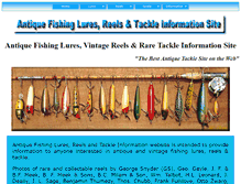 Tablet Screenshot of luresnreels.com